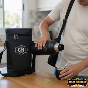 Kit de Iniciación Todo en Uno | Portatermo + Termo 1.3L con Mate Integrado y Bombilla