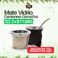 Mate Vidrio camionero  Goma Eva X2