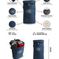 Portatermo Azul Doble Compartimiento – Tela Oxford Aislada