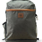 Mochila Matera | Premium Gris | Térmica, Acolchada y Súper Versátil