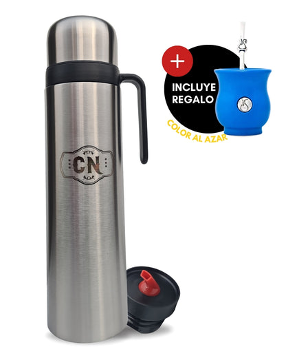 Set Termo de Acero + Mate Sabio | Tradición y Practicidad en un Solo Pack