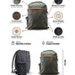 Mochila Matera | Premium Gris | Térmica, Acolchada y Súper Versátil