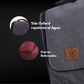 Bolso Matero Gris Claro Premium | Impermeable y Térmico | Tela Oxford Resistente