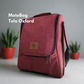 Bolso Matero Gris Claro Premium | Impermeable y Térmico | Tela Oxford Resistente