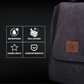 Bolso Matero Gris Claro Premium | Impermeable y Térmico | Tela Oxford Resistente
