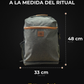 Mochila matera premium gris: medidas