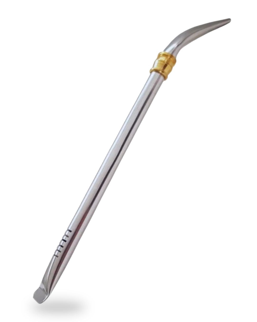 Bombilla de Acero Inoxidable 20 cm | Base Palita y Pico de Loro | Ideal para Yerbas Clásicas y Finas