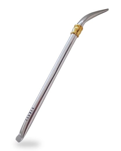 Bombilla de acero inoxidable de 20 cm con pala y pico de loro, foto principal sobre fondo blanco