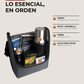 Bolso Matero Gris Claro Premium | Impermeable y Térmico | Tela Oxford Resistente