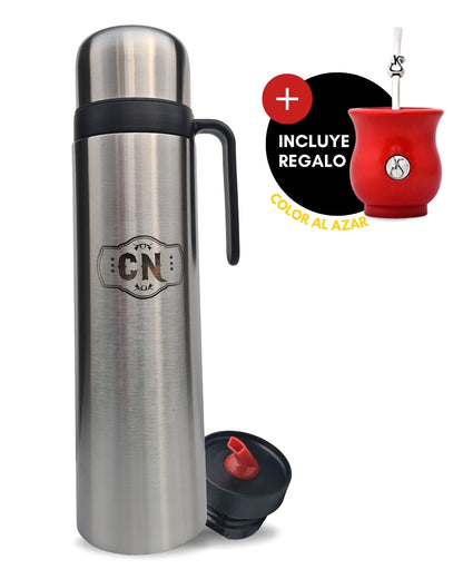 Set Termo de Acero + Mate Sabio | Tradición y Practicidad en un Solo Pack