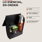 Bolso Matero Gris OSCURO Premium | Impermeable y Térmico | Tela Oxford Resistente