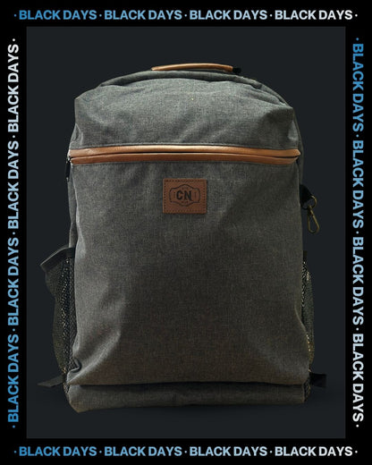Mochila Matera | Premium Gris | Térmica, Acolchada y Súper Versátil