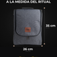 Bolso Matero Gris Claro Premium | Impermeable y Térmico | Tela Oxford Resistente