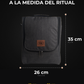 Bolso Matero Gris OSCURO Premium | Impermeable y Térmico | Tela Oxford Resistente