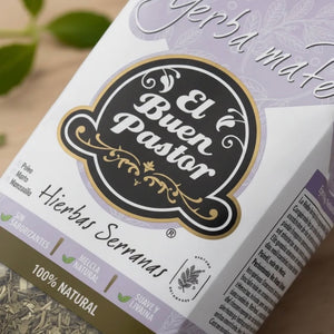 Yerba Mate El Buen Pastor con Hierbas Serranas 500 gr.