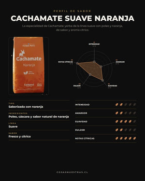 Yerba Mate Cachamate Naranja 500g