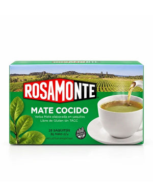 Mate Cocido Rosamonte en Saquitos | 25 Unidades | Sabor Intenso 🌿