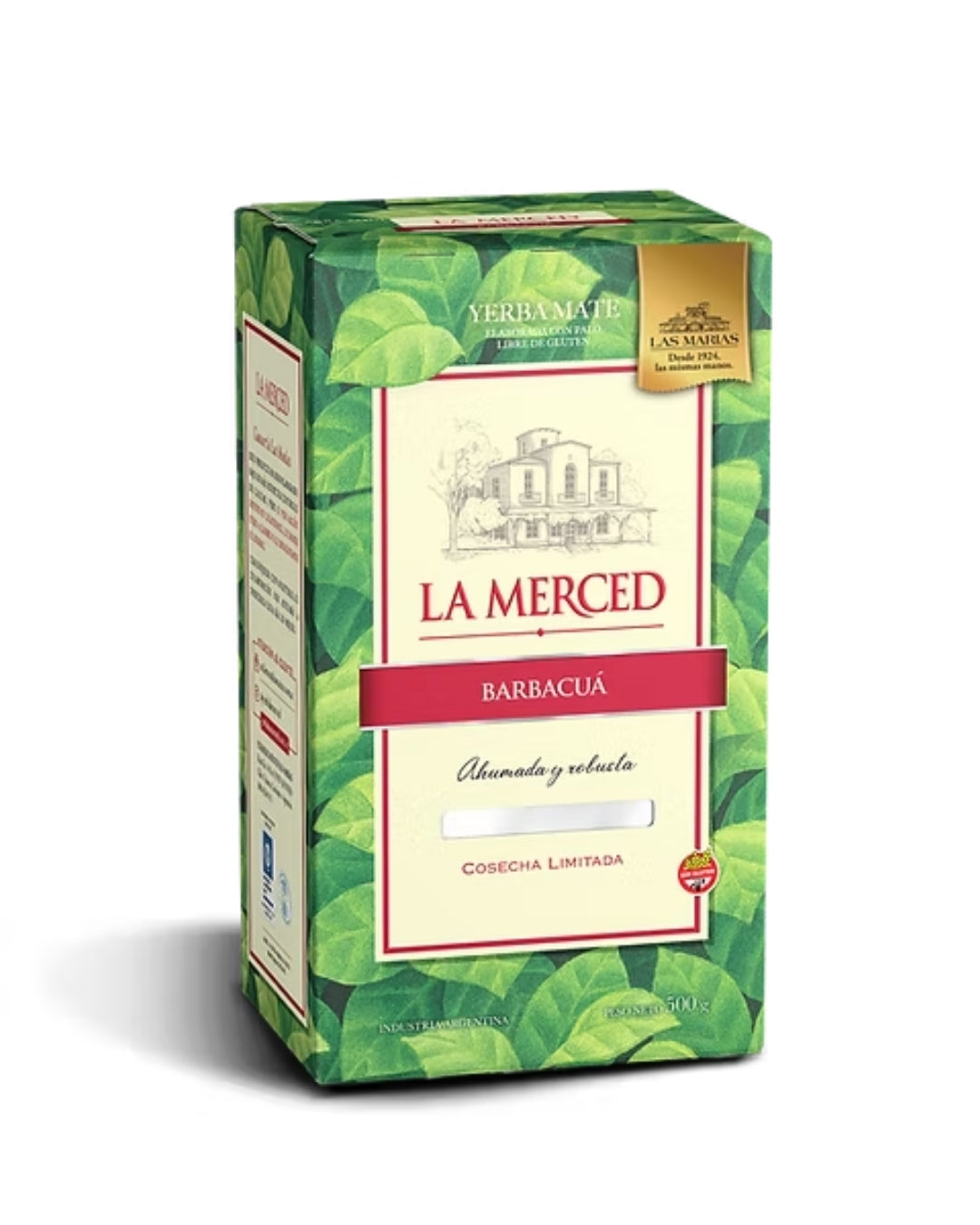 Yerba Mate La Merced Barbacuá 500g | Sabor Intenso Ahumado 🌿🔥 - Cosas Nuestras
