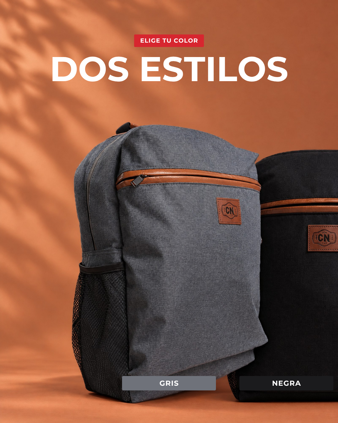 Mochila matera premium gris: colores disponibles