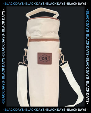 Bolso Portatermo Beige | Tela Oxford con Correa Ajustable