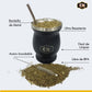 KIT MATERO NEGRO TERMO+MATE+BOMBILLA II