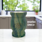 Mate de Acero Inoxidable Marmolado Azul con Verde