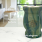 Mate de Acero Inoxidable Marmolado Azul con Verde