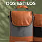 Bolso Matero Gris Premium | Impermeable y Térmico | Eco Cuero Resistente