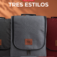 Bolso Matero Gris Claro Premium | Impermeable y Térmico | Tela Oxford Resistente