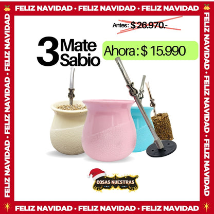 Mate Sabio Bocha 3x15990