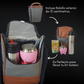 Bolso Matero Gris Premium | Impermeable y Térmico | Eco Cuero Resistente