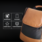 Bolso Matero Café Claro Premium | Impermeable y Térmico | Eco Cuero Resistente