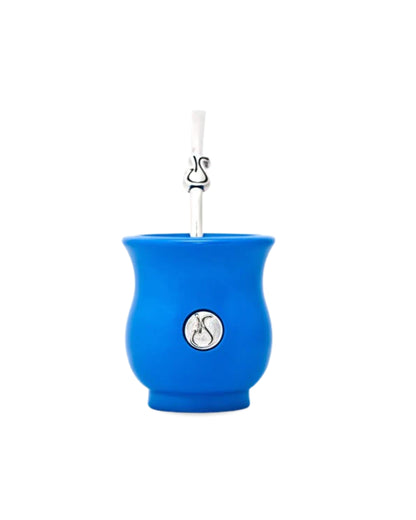 Mate Sabio Calabaza con Bombilla | Sistema de Vaciado Rápido | Práctico, Higiénico y Duradero