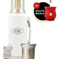 Set Matero Acero Inoxidable Blanco | Termo 1.2L + Mate Sabio + Bombilla y Cepillo