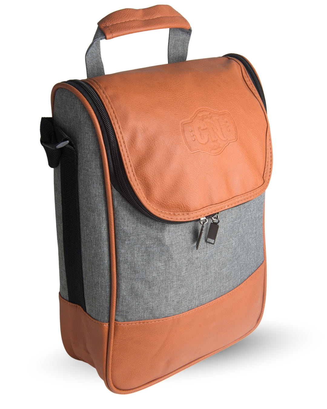 Bolso Matero Gris Premium | Impermeable y Térmico | Eco Cuero Resistente
