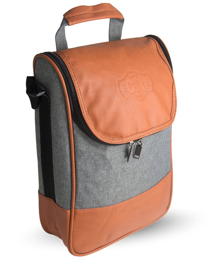 Bolso Matero Gris Premium | Impermeable y Térmico | Eco Cuero Resistente