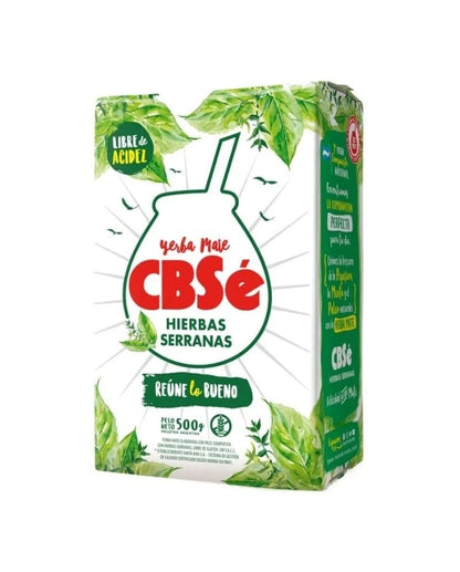 Yerba Mate Cbsé Hierbas Serranas 500grs