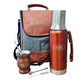 Set Completo de Mate Acero + Termo 1,2L + Bolso Matero *envio gratis en santiago provincia*