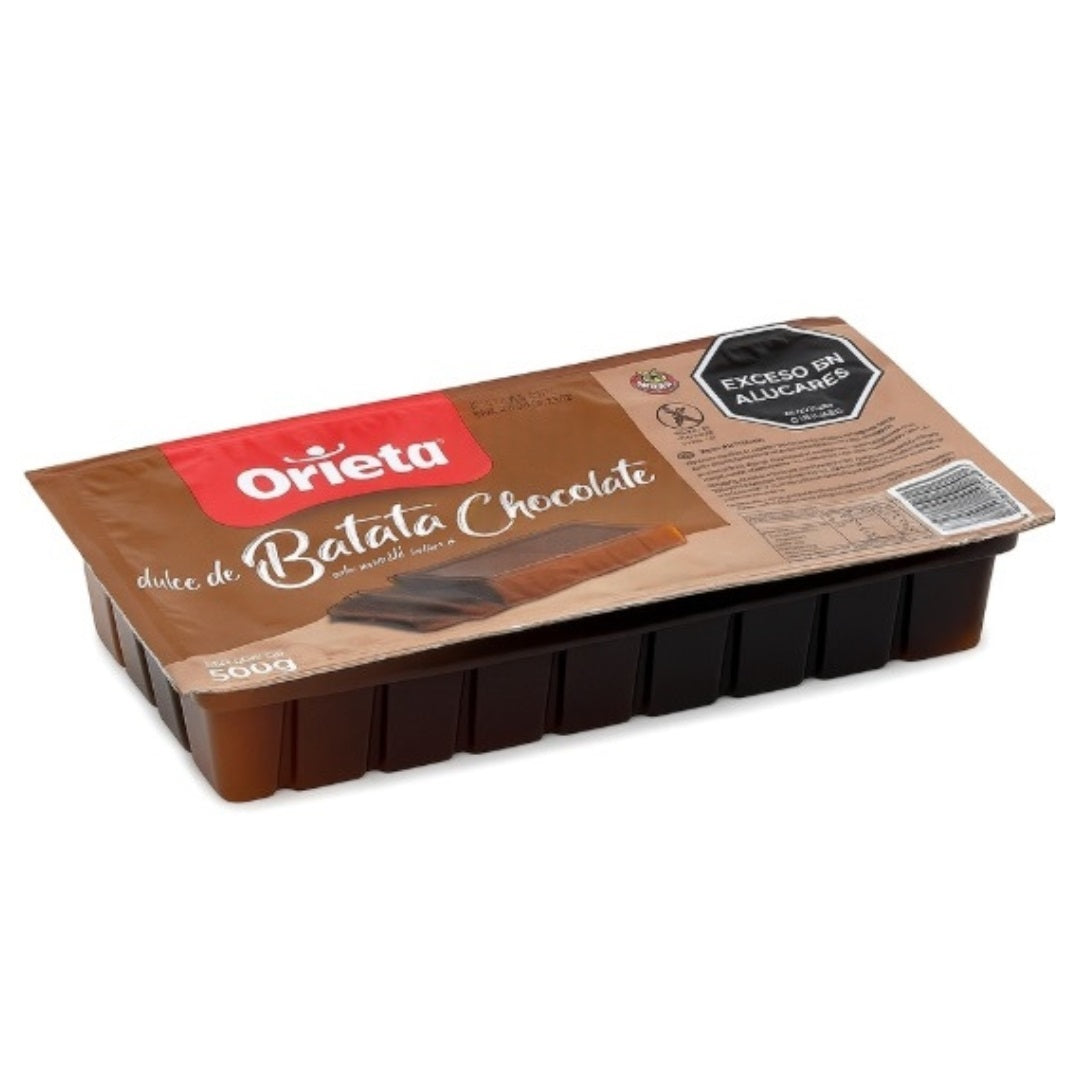 Dulce de Batata con Chocolate Orieta 500g