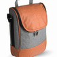 Bolso Matero Gris Premium | Impermeable y Térmico | Eco Cuero Resistente