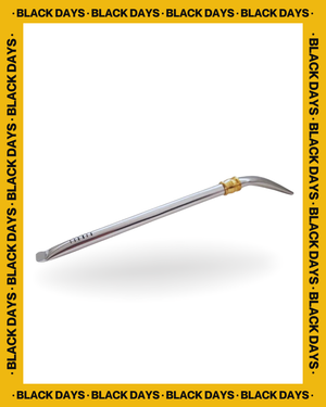 Bombilla de Acero Inoxidable 20 cm | Base Palita y Pico de Loro | Ideal para Yerbas Clásicas y Finas