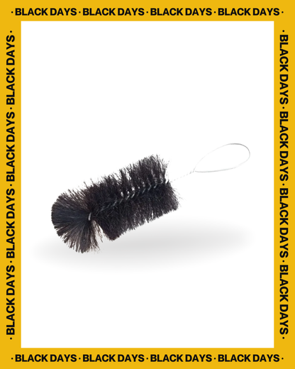 Cepillo Limpiador de Mate y Termos REUNATA | Cerdas Naturales y Cuerpo de Alambre Galvanizado