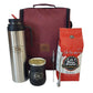 Set Completo Mate Acero + Termo 1L + Bolso Matero + Yerba Buen Pastor | Kit Ideal para Viaje