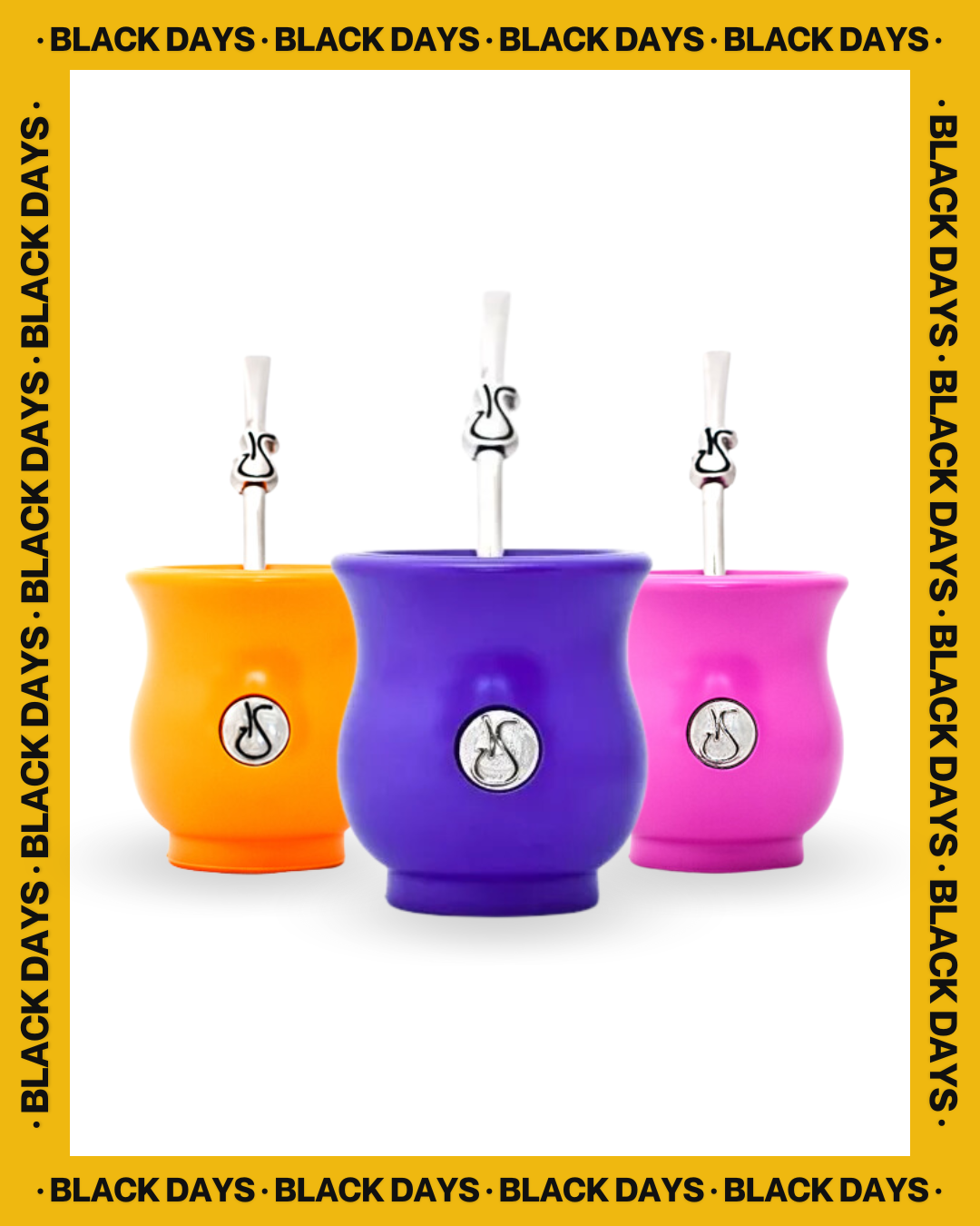 Pack x3 Mates Sabio Calabaza | Innovación Matera con Sistema de Vaciado Rápido | 3x$12.990