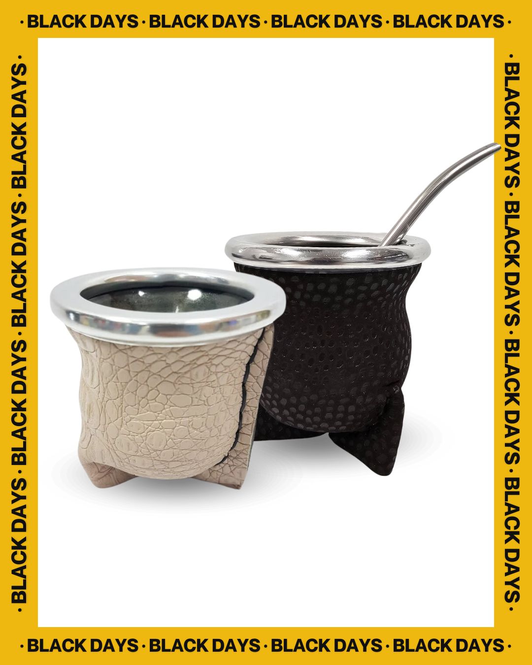 Pack x2 Mates de Vidrio Camionero Goma Eva | Protección Térmica + Virola de Aluminio