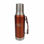 Set Matero Acero Inox. Con Mate Y Bombilla Naranjo Cobre 1.2 L - Cosas Nuestras