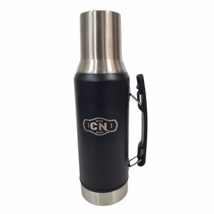 Termo Mate System Negro 1.2 L – Acero inoxidable