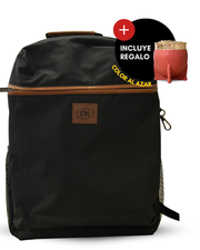 Mochila Matera | Premium Negra | Térmica, Acolchada y Súper Versátil