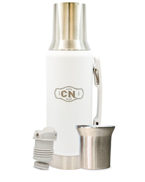 Termo Mate System Blanco 1.2 L – Acero inoxidable