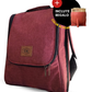Bolso Matero | Oxford Premium bordo | 🎁 Mate Tipo Imperial + Bombilla de Regalo | Impermeable y Térmico